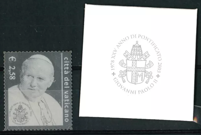 VATICAN CITY 2003 The 25th Anniversary of the Pontification of Pope John Paul II