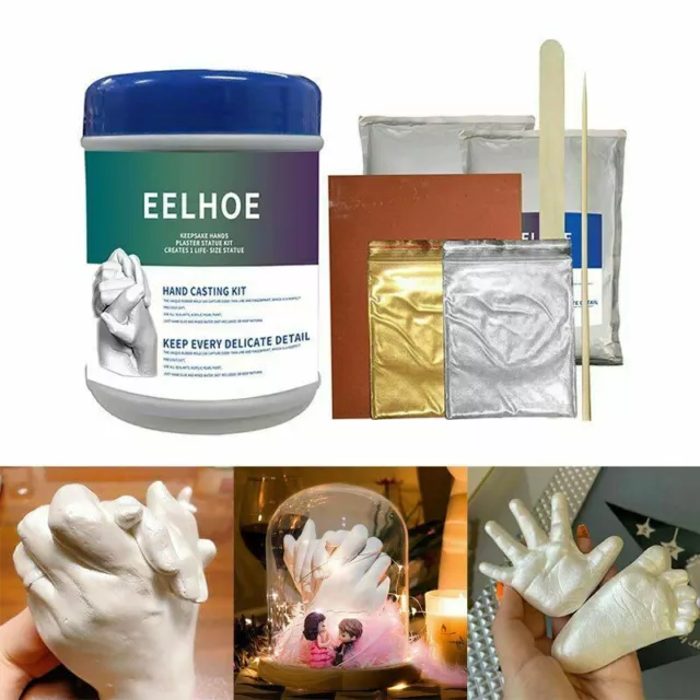 Kit de fundición a mano 3D para parejas adultas | Idea de regalo de aniversario de moldeo