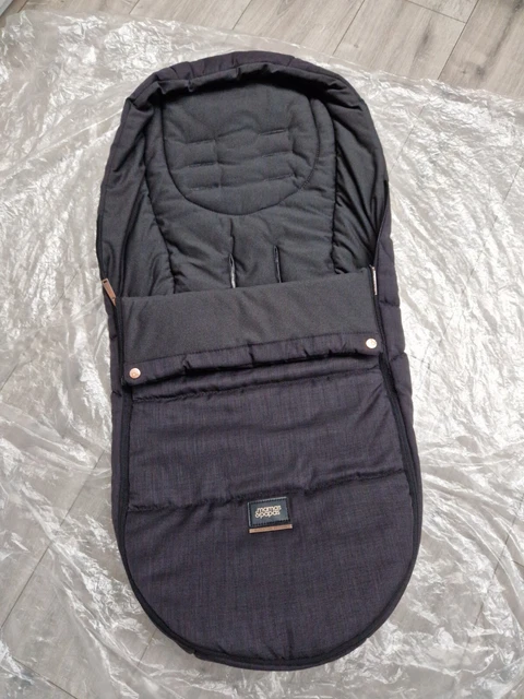 Mamas & Papas Pram Flip XT3 Cosytoes Footmuff Ocarro  XT2 BLACK COPPER _clean_