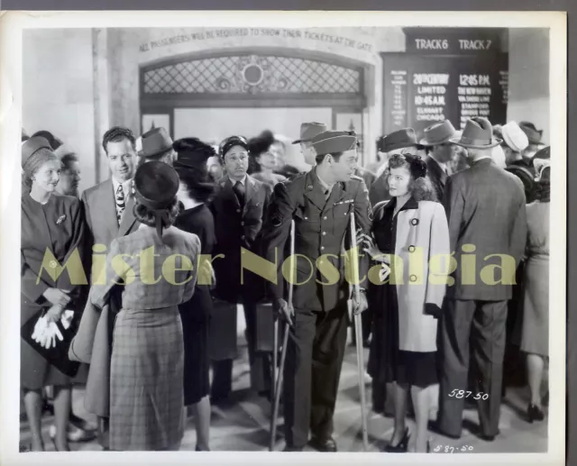 Vintage Photo 1946 Gas House Kids Robert Lowery Teala Loring