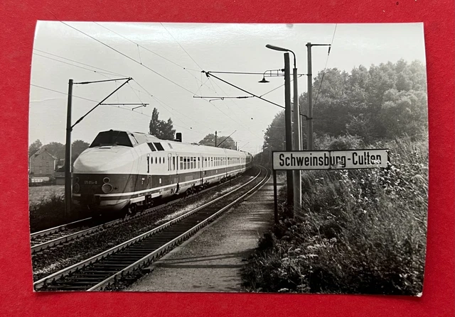 DDR Eisenbahn Foto 1981 KARLEX DR BR 175 014-0 in Schweinsburg - Culten ( 129763