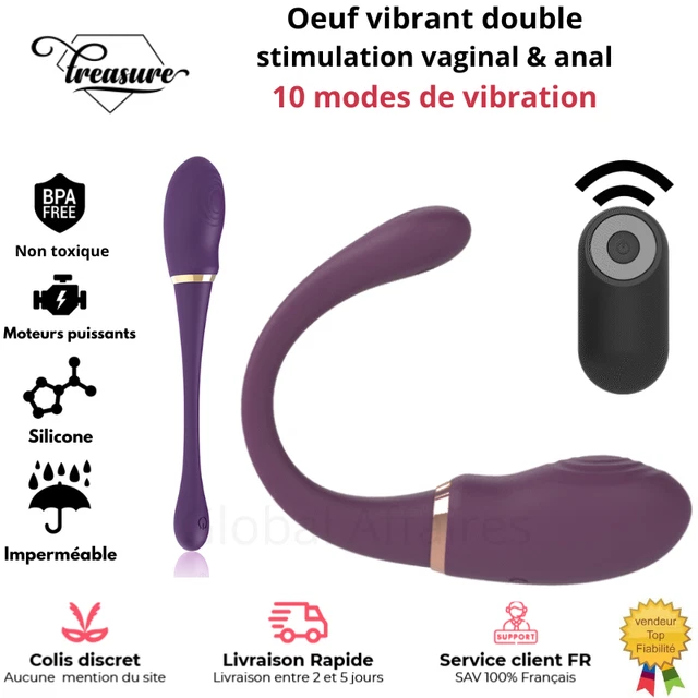 Œuf Vibrant Eleanora De Chez Baile - Neuf, Pour Explorer De Nouvelles Sensations