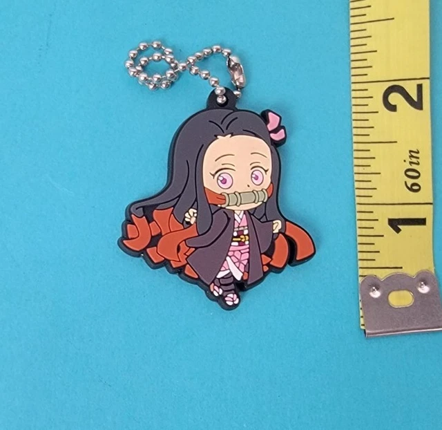 DEMON SLAYER KIMETSU No Yaiba Muzan Kibutsuji Rubber Keychain Phone