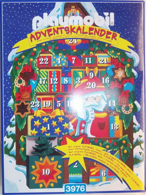 PLAYMOBIL 3976 Adventskalender Weihnachtsmarkt Christmas Market Advent Calendar