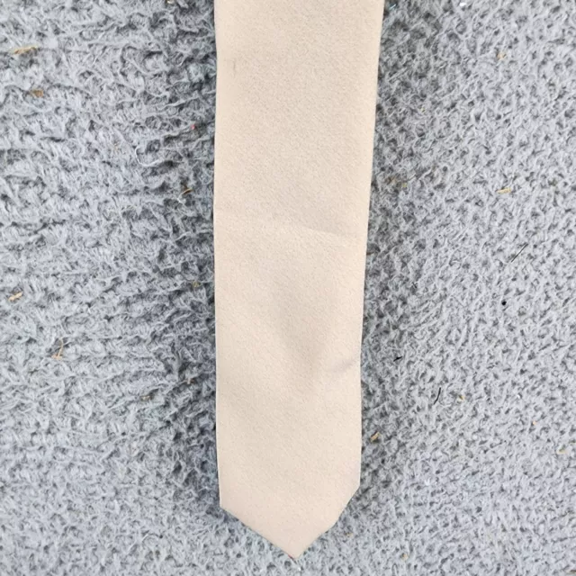 BAR III Carnaby Collection Sable Solid Tie Men's One Size Taupe 3