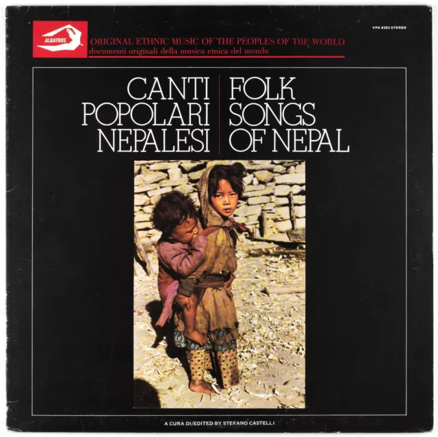 CANTI POPOLARI NEPALESI / FOLK SONGS OF NEPAL - 1977 Italy LP