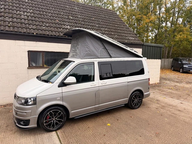 VOLKSWAGEN TRANSPORTER T5 campervan pop top PicClick UK
