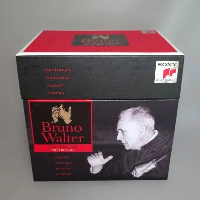 BRUNO WALTER THE Edition 39CD Box Set Sony Classical Conductor