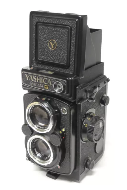 Yashica Yashica-Mat 124G mit Yashinon 3,5 / 80 mm  Objektiv 6x6 Kamera