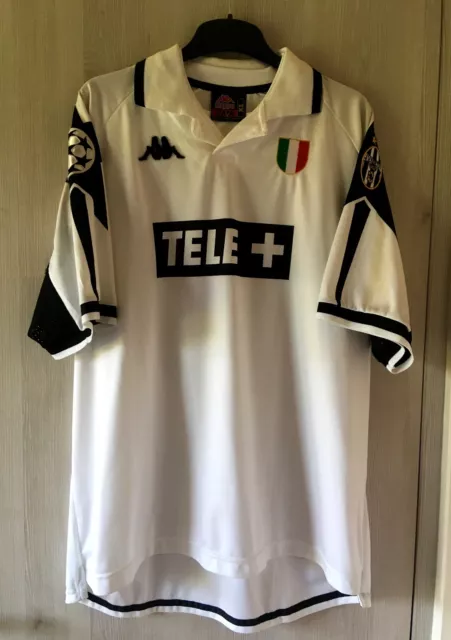 Juventus Match Worn Shirt Tudor 1998-99 / Cl 1° Phase / Maglia Indossata Rare