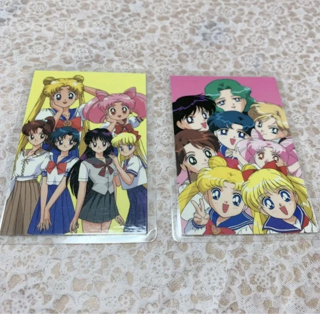 Sailor Moon Laminated Card Sheets