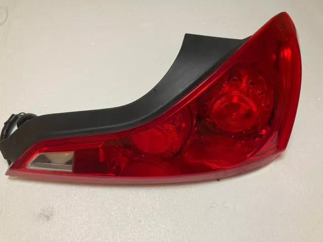 2008-2013 Infiniti G37 Coupe Right/Passenger side Taillight Assembly OEM