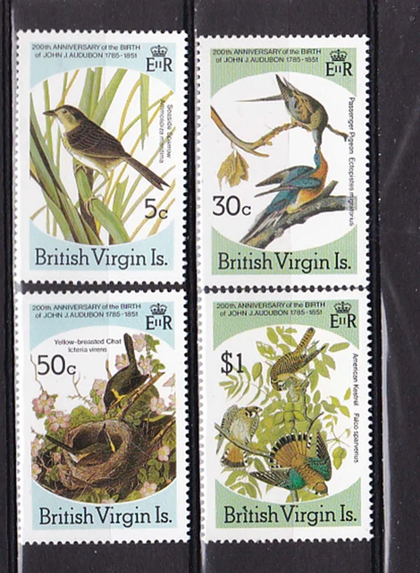 virgin is 1985 Sc 520/3 set MNH,birds       h1359