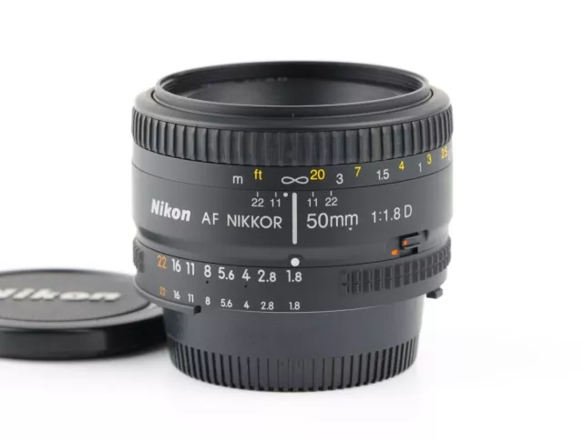 [GOOD] Nikon AF NIKKOR 50mm F1.8D Standard Lens F Mount