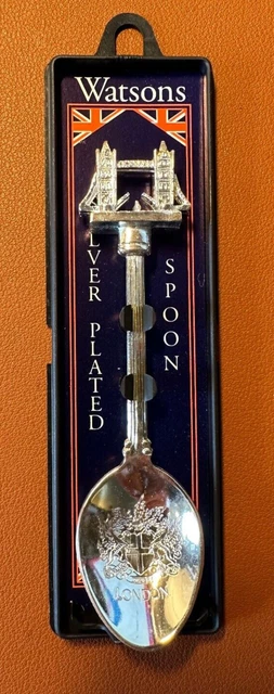 Teelöffel TURMBRÜCKE Souvenir, versilbert