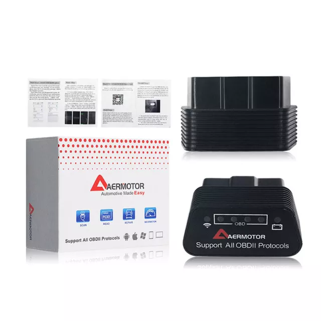 ELM327 V1.5 Wifi Bluetooth 4.0 V1.5 OBD 2 Code Reader Car Diagnostic Scan-PA