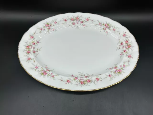 Paragon Victoriana Rose 15" Large Oval Serving Platter Bone China England