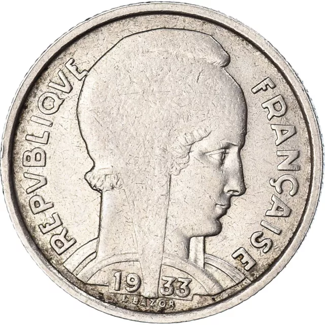 [#1032967] Monnaie, France, Bazor, 5 Francs, 1933, Paris, TTB+, Nickel, Gadoury:
