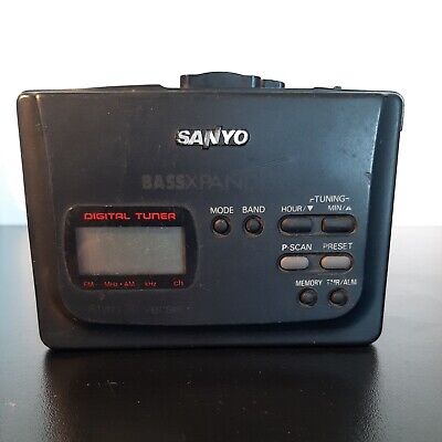 SANYO Rare Walkman Sanyo MGR-908 K 