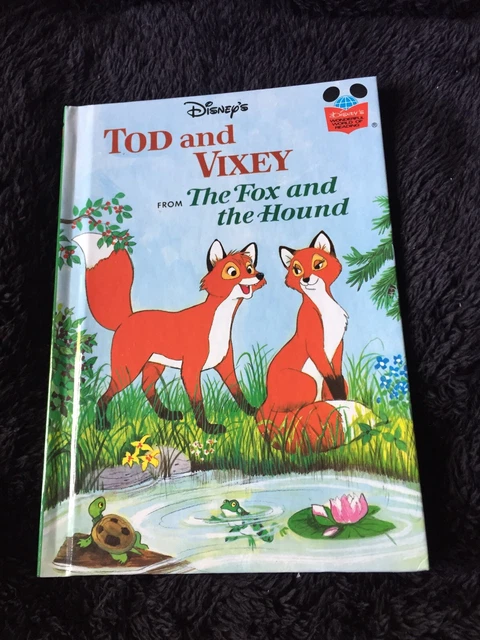 DISNEY’S TOD AND Vixey From The Fox And The Hound Collectables Book £4. ...
