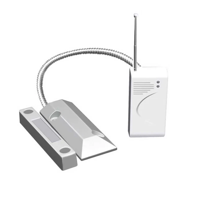 Sensore porta scorrevole wireless 433 MHz per cancelli garage sistema di allarme sicurezza domestica