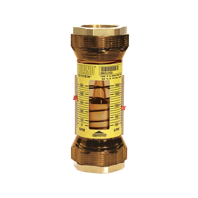 HEDLAND H615-025-R Flowmeter, 1-1/2 FNPT, 2-25 GPM
