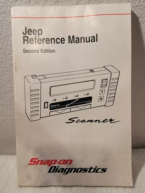 Snap On Scanner Jeep Reference Manual 2nd Edition November 1997 ZMT2500-1097-4