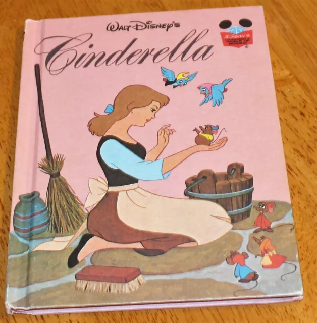 Disney Wonderful World of Reading: WALT DISNEY'S CINDERELLA - Hardcover - GUC
