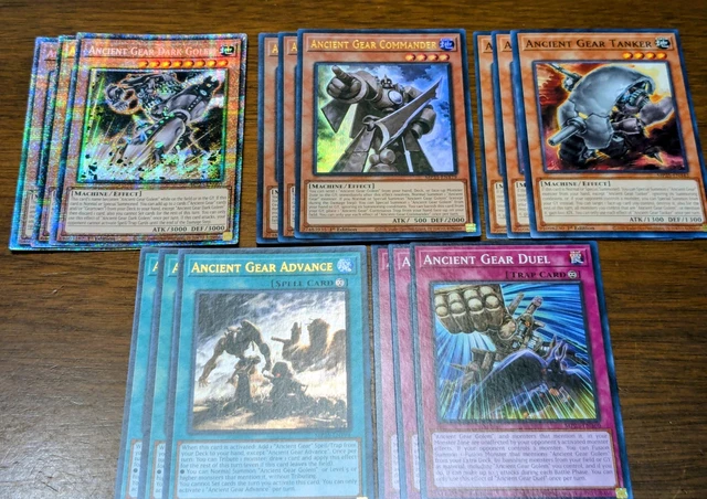 YUGIOH ANCIENT GEAR Deck W/ Extra Deck + Bonus $39.99 - PicClick YUGIOH ANCIENT GEAR Deck W/ Extra Deck + Bonus $39.99 - PicClick