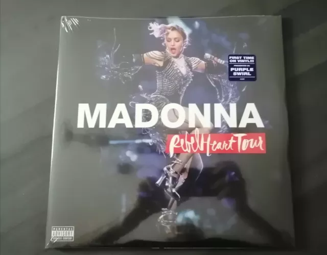 Rebel Heart Tour di Madonna (2 LP Vinyl, 2022, Colored Vinyl)SEALED