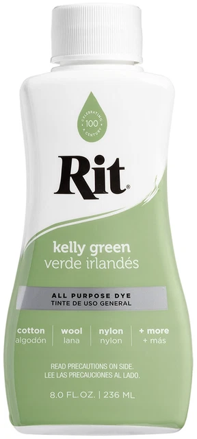 Líquido Rit Dye 8 oz-verde Kelly -8-32