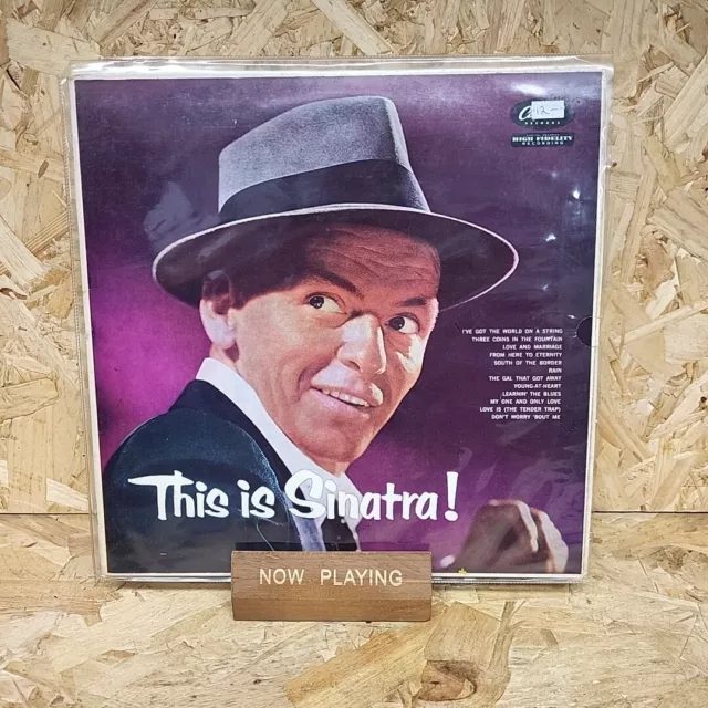 Frank Sinatra ‎– This Is Sinatra! - Vinyl Record LP Album - EX/EX