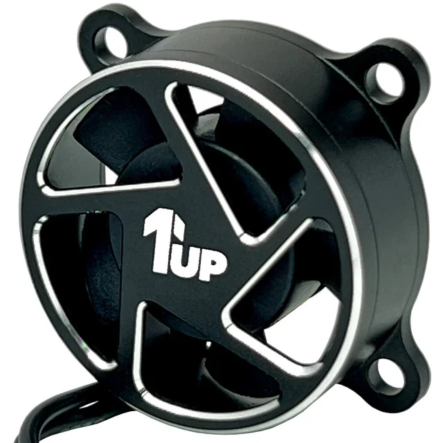1 UP Racing 190713 UltraLite 30mm Black High-Speed Fan Cooling Aluminum Mount