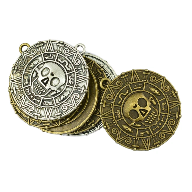 8 Stück  Piraten Schädel Charms Anhänger Schmuckanhänger für