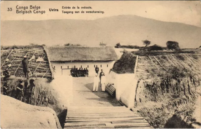 PC UVIRA ENTREE DE LA REDOUTE BELGIAN CONGO (a28572)