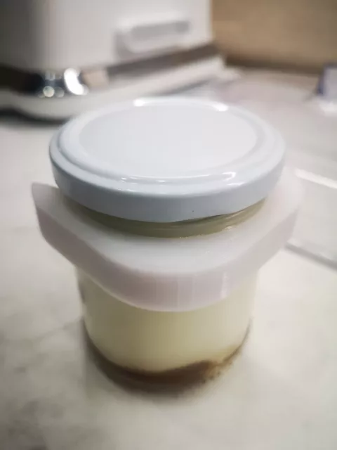 6 adattatori per yogurtiera  SEB Multidélices  per vasetti da 212 ml yaourtière 3