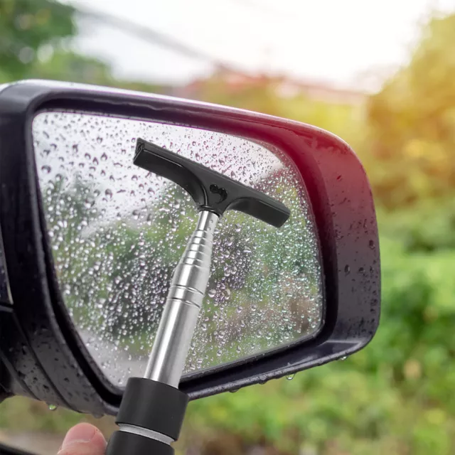 Nettoyeur De Vitres Voiture Raclette Rétroviseur Essuie-glace Laveur