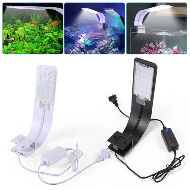 Waterproof Bright LED Aquarium Light Plants Grow Light Clip-on Lamp Fish Tank