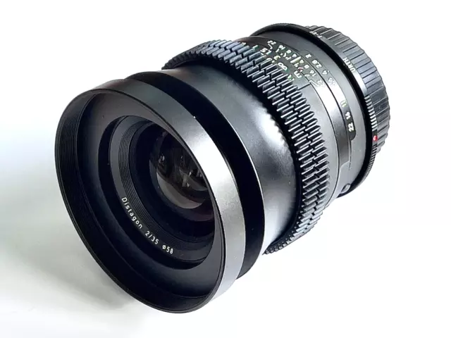 Zeiss 35mm f2 Distagon Milvus ZF.2 Nikon Cinemod Canon EF 77mm OD80