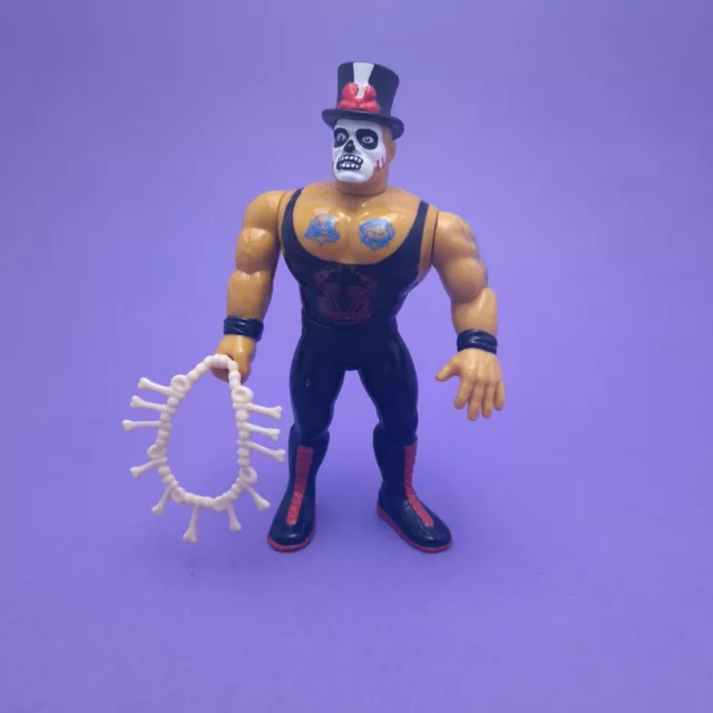 WWF HASBRO ☆ PAPA SHANGO BONES Vintage Wrestling Figur ☆ Serie 6 90er lose