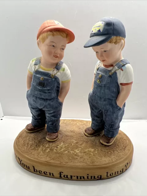 VTG RARE 1984 Country Store Denim Days Little Farmers "You been farming long?"