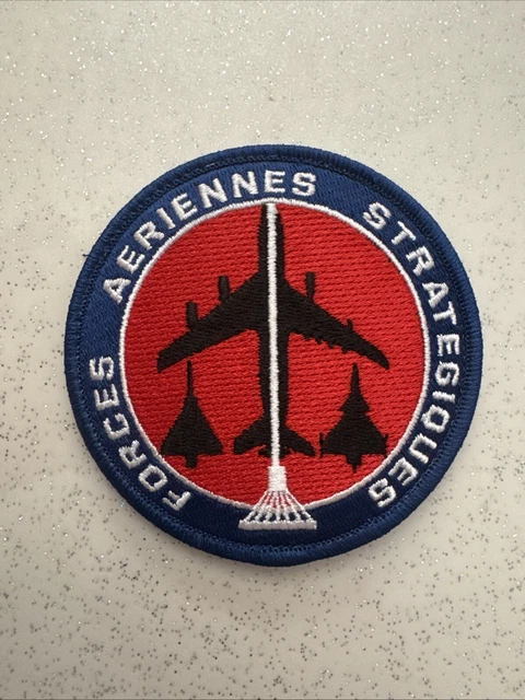 Patch Brodé Thermocollant "FROM HAWAII WITH LOVE" - 8 Cm - Thème Armée De L'Air France, Pilote De Chasse