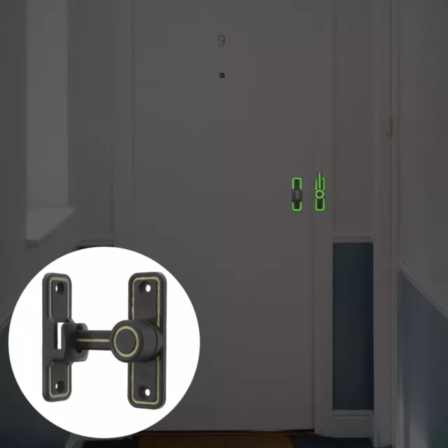 Luminous Door Latch Anti- Sliding Lock Safety Locks for Doors