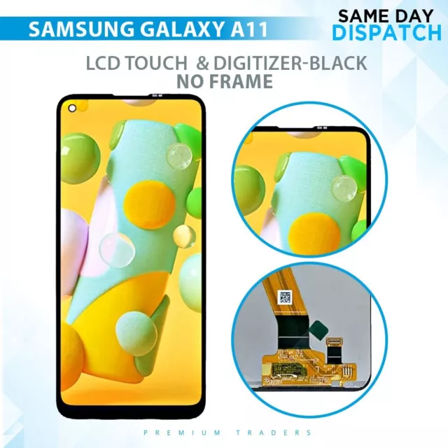 Samsung Galaxy A11 LCD No Frame Replacement Touch Screen Display Digitizer UK