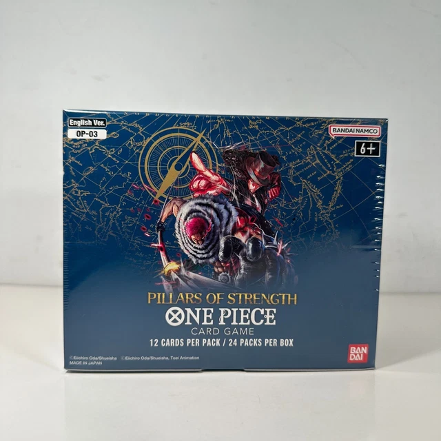 ONE PIECE TCG Pillars of Strength OP03 Booster Box New & Sealed (box 7) 126.94 PicClick