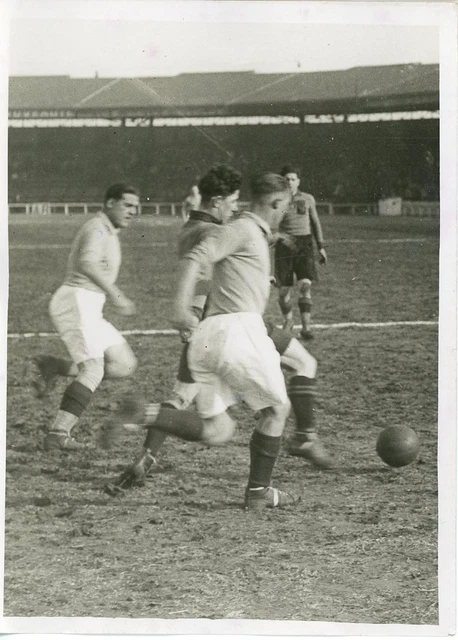 Tirage Argentique Vintage – Paris, Stade Buffalo, France-Irlande – Circa 1930 – 13x18 Cm