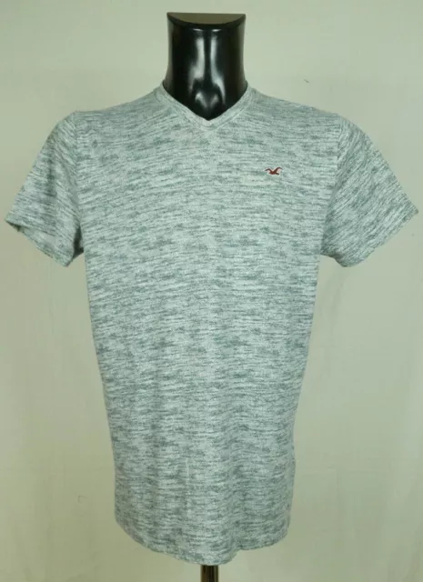 T-Shirt Hollister Da Uomo Taglia Ml Gc# ../