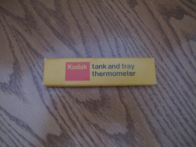 Vintage Eastman Kodak Tank And Tray Thermometer Photo Developing NEW UNUSED
