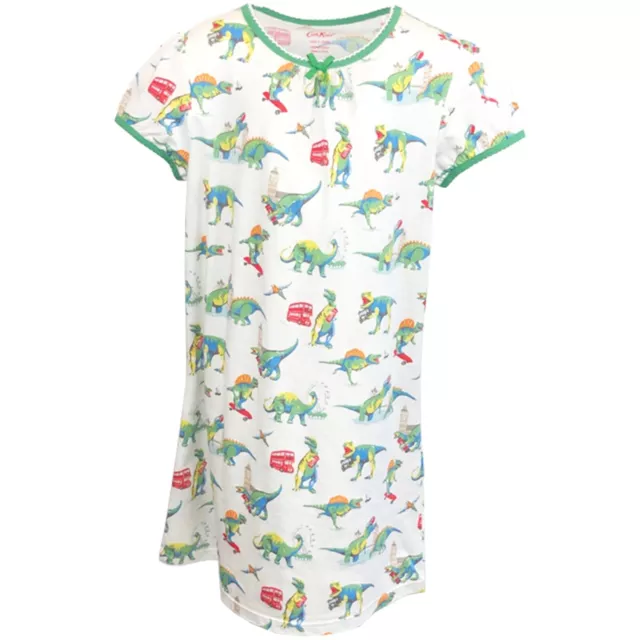 Girls Ex chainstore London Dinosaur cotton  Nightie pyjamas Age 1 to 12 years