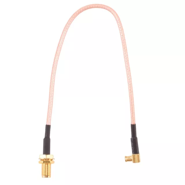 (R) MCX-Stecker auf SMA-Buchse RG316 Low Loss Pigtail Kabel Adapter 21 cm/6535